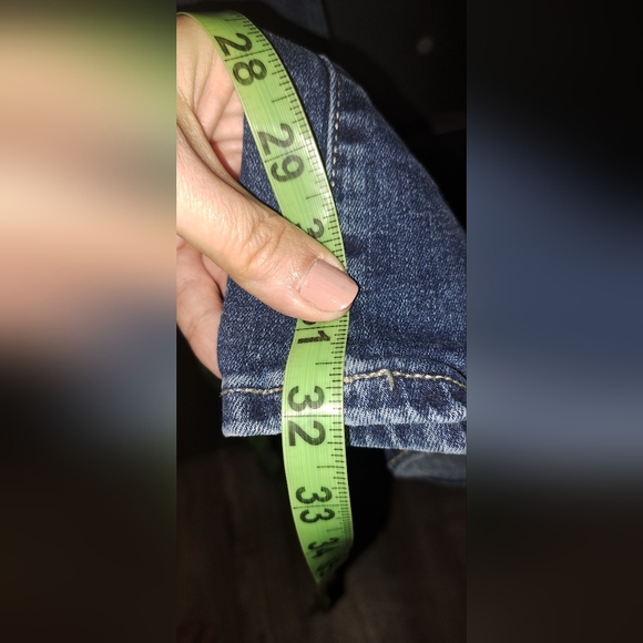 Ladies Lucky Brand High Rise Stevie Flare Jeans Stretch Soze 12/31 City Cowgirl - Picture 7 of 8